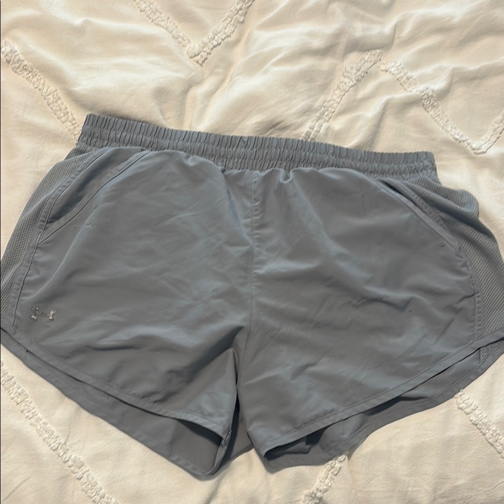 Under Armour Light Gray Training Shorts